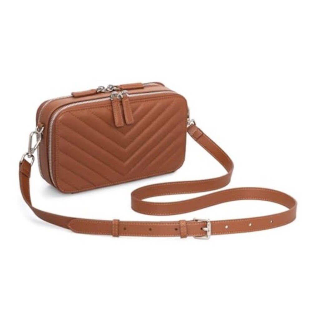 befen Genuine Leather Crossbody Bags for Women, RFID Leather Purses
